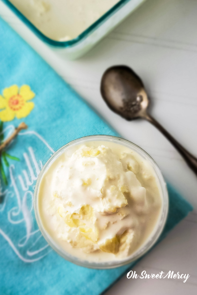 Jar of clotted cream