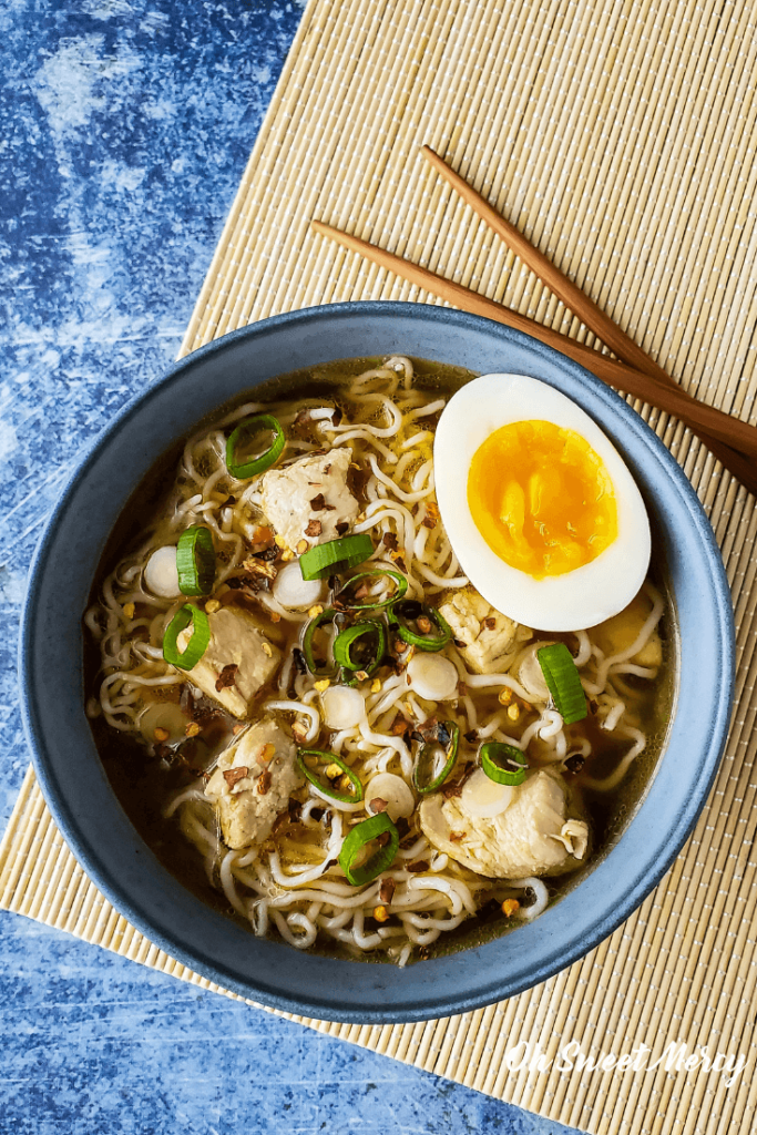 Bowl of Simple Low Carb Ramen