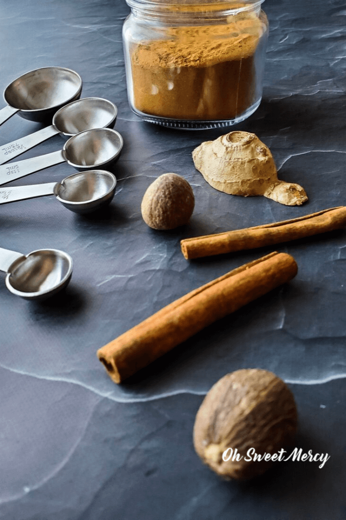 Gingerbread Spice Mix ingredients