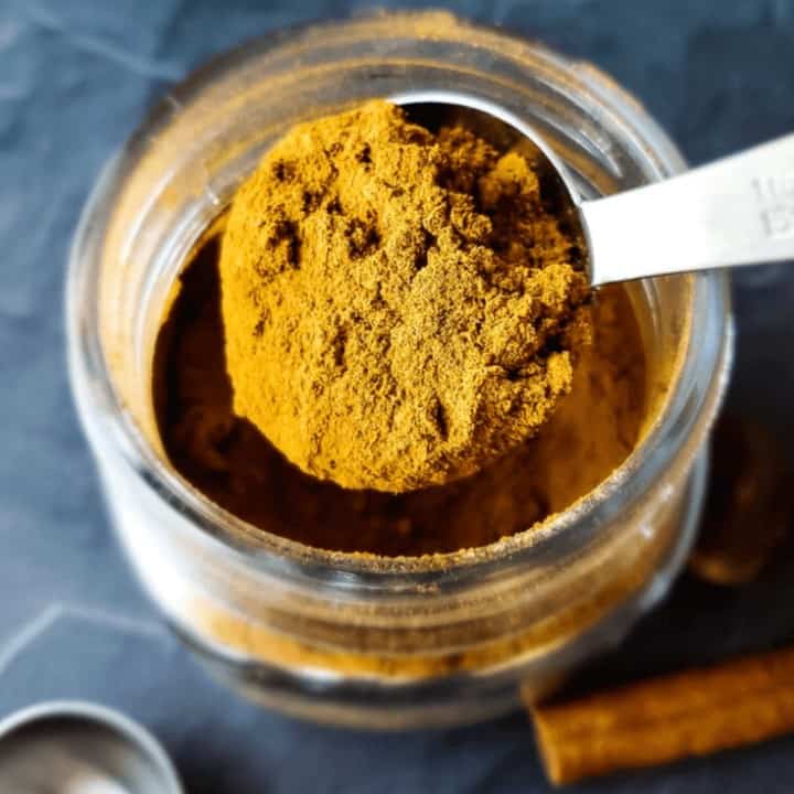 Tablespoon full of gingerbread spice mix