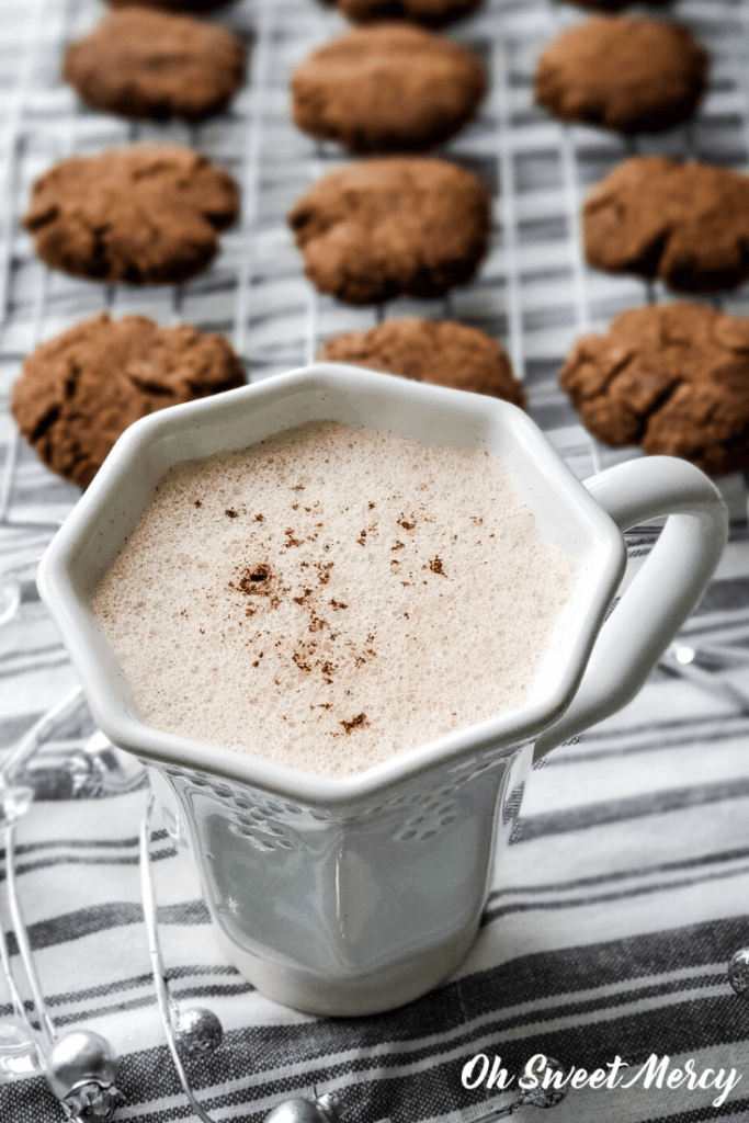 mug of gingerbread steamer