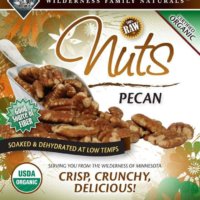 Nuts, Raw, Soaked and Dried, Certified Organic, Pecans