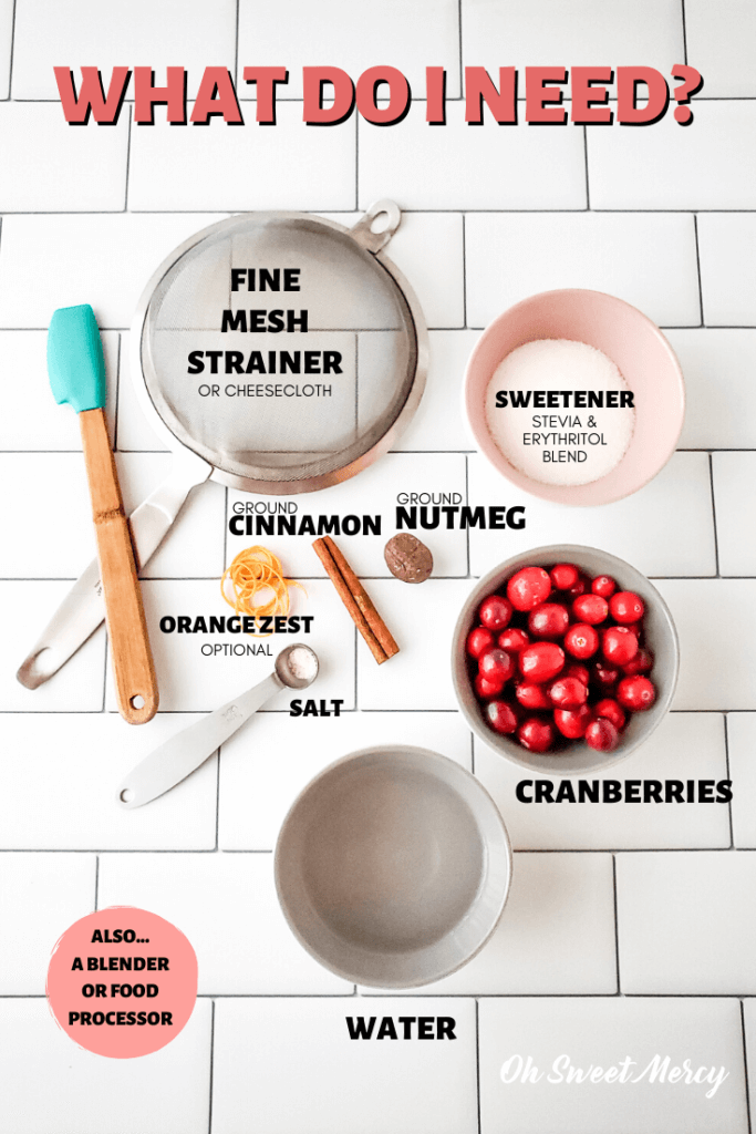 cranberry sauce ingredients