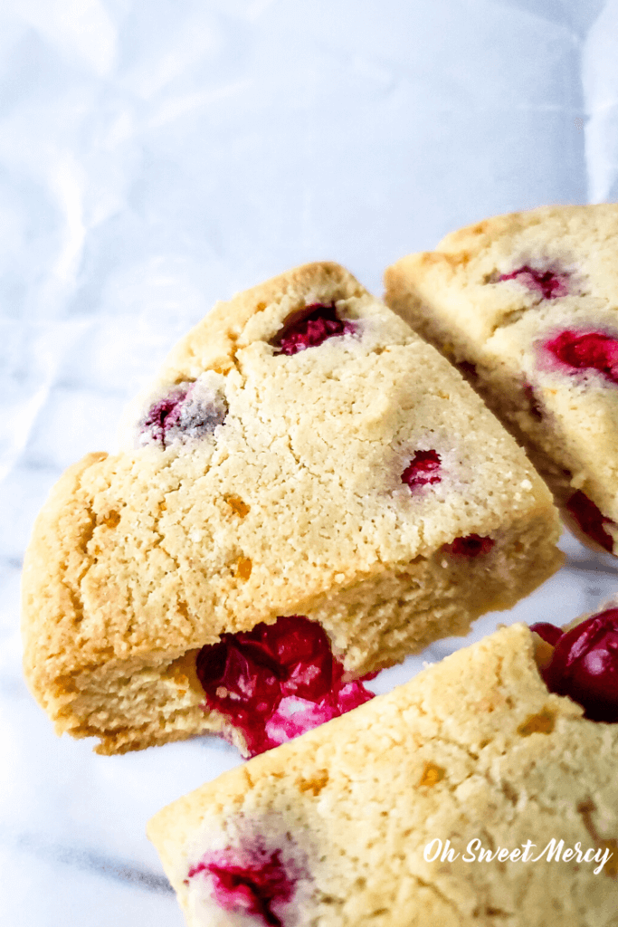 Cranberry orange scones that I made myself