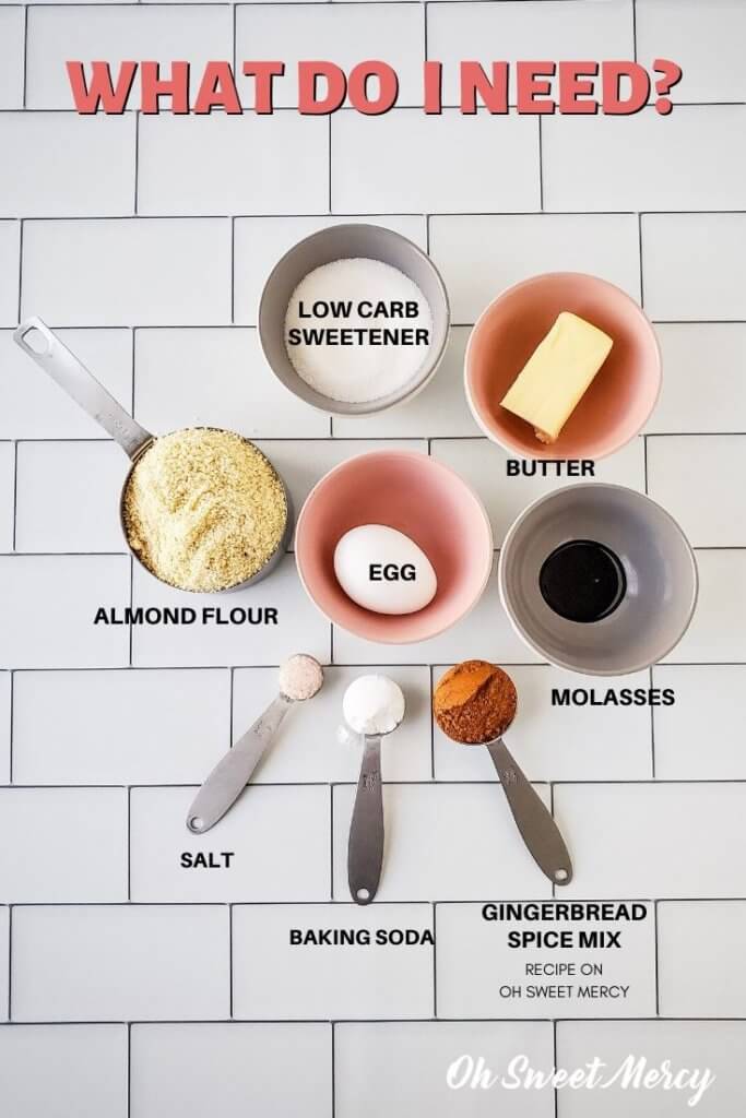 Ginger molasses cookies ingredients