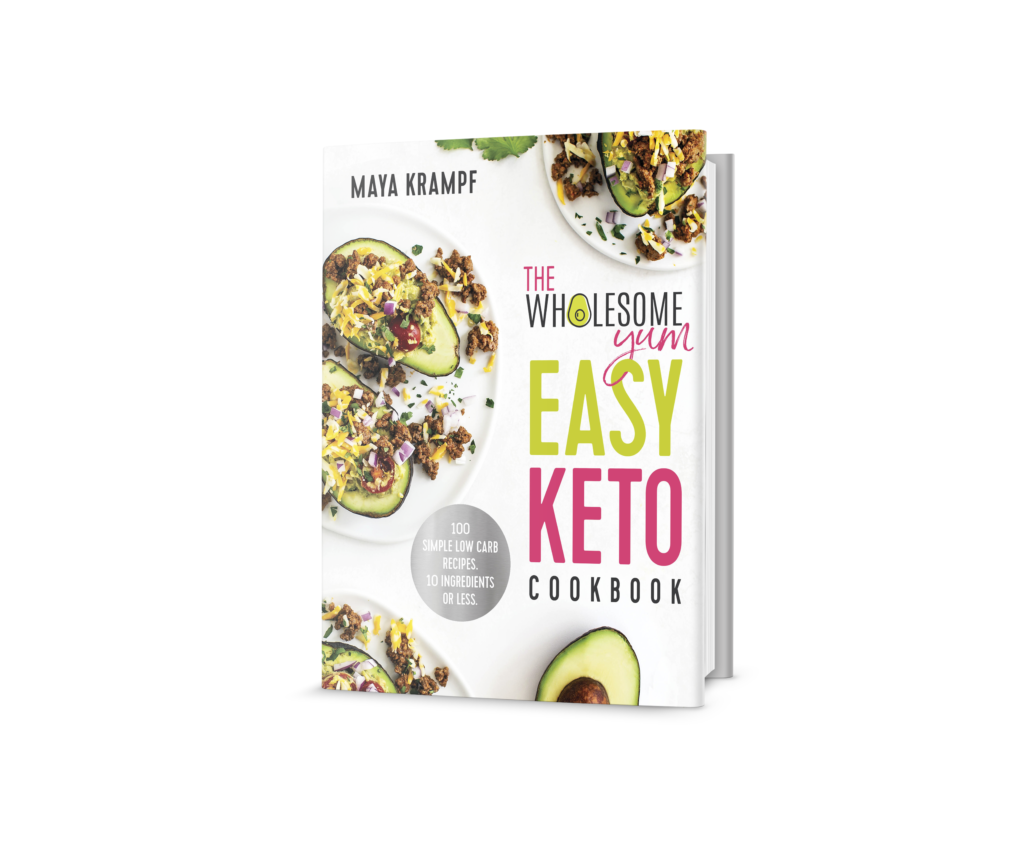 cover of easy keto cookbook