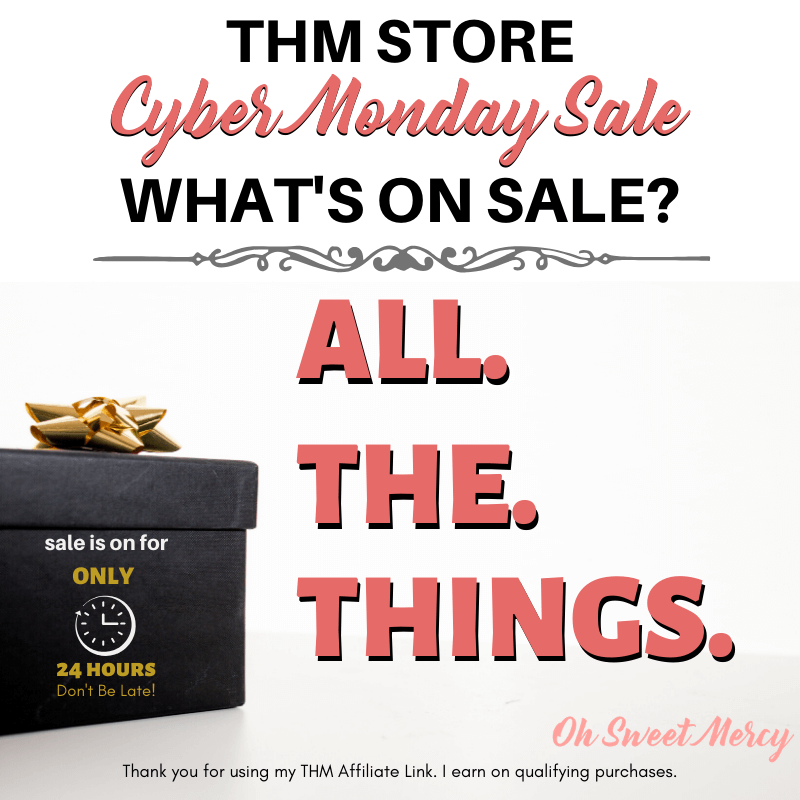 2019 THM Cyber Monday - All. The. Things. Are. On. Sale. - Oh Sweet Mercy