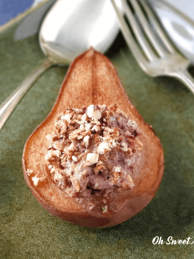 SPICED STUFFED BAKED PEARS THM E, LOW FAT RECIPE Oh Sweet Mercy