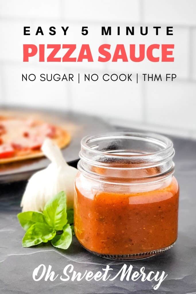 Best Homemade Pizza Sauce- 5 Minutes!