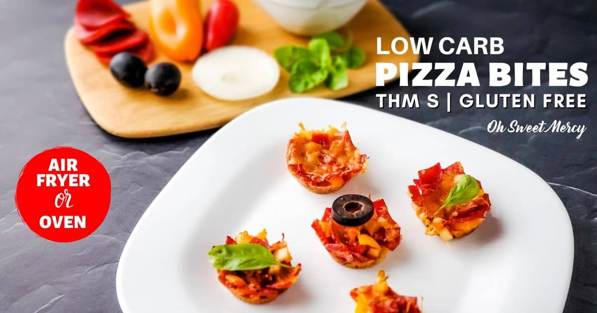 Low Carb Pizza Bites 
