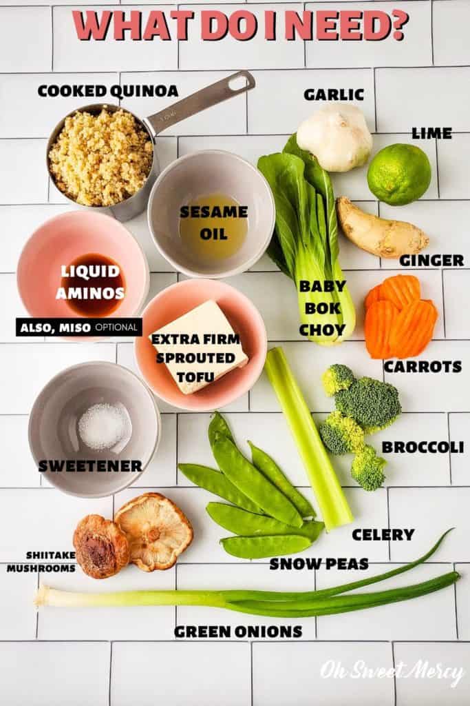 Recipe ingredients