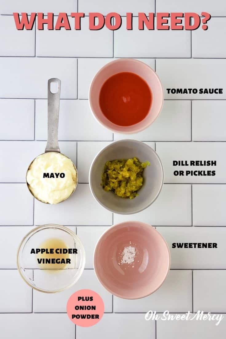 Low Carb Thousand Island Dressing THM S, Sugar Free Oh Sweet Mercy