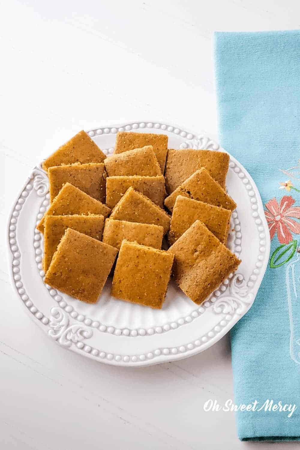 Mock Rye Cocktail Bread Low Carb, THM S Oh Sweet Mercy