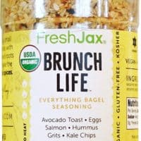 Brunch Life Everything Bagel Seasoning by Freshjax - Organic, Kosher, Vegan
