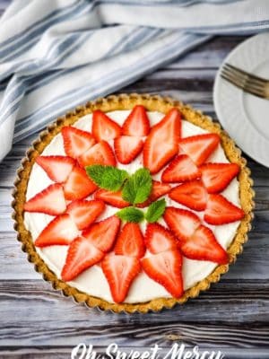 Strawberry Mascarpone Tart