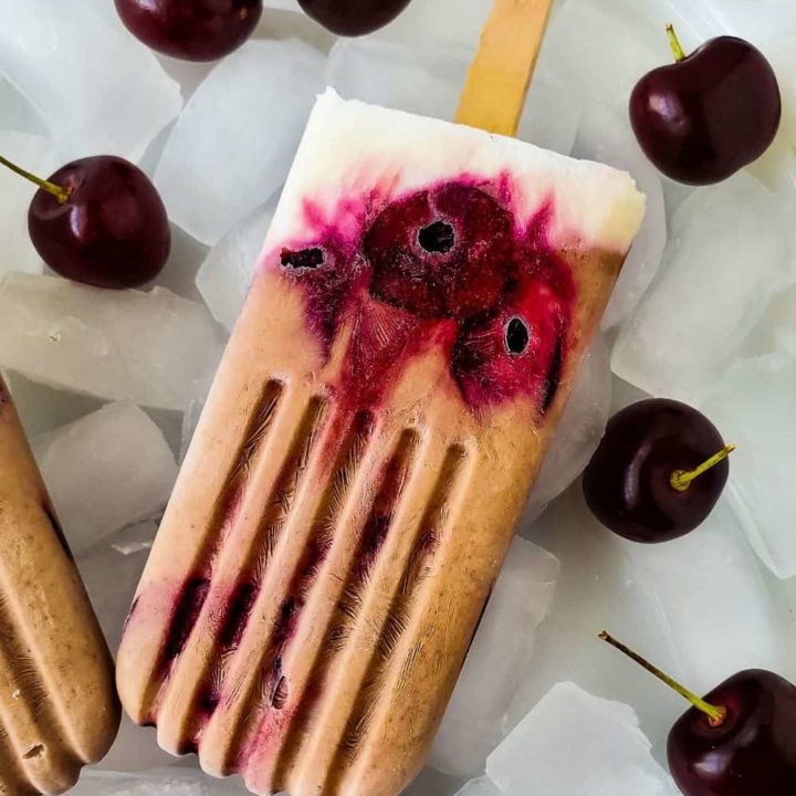 Black Forest Cherry Pops | Low Fat, THM E - Oh Sweet Mercy