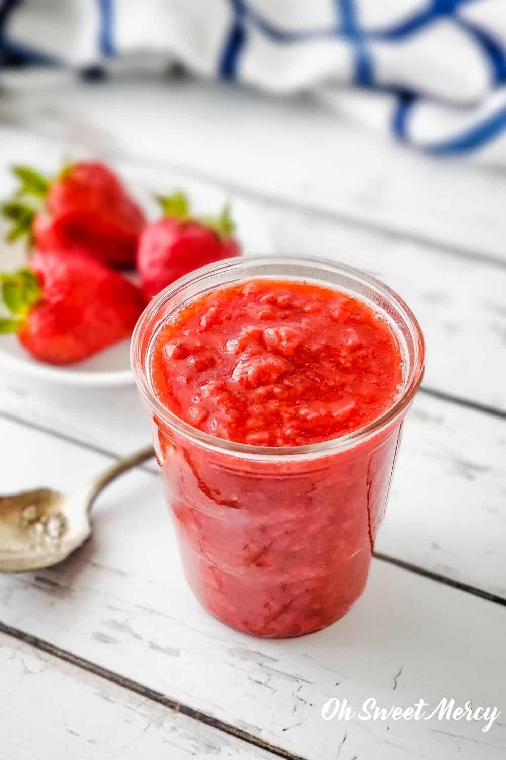 Featured image of post How to Make Strawberry Sauce Sugar Free