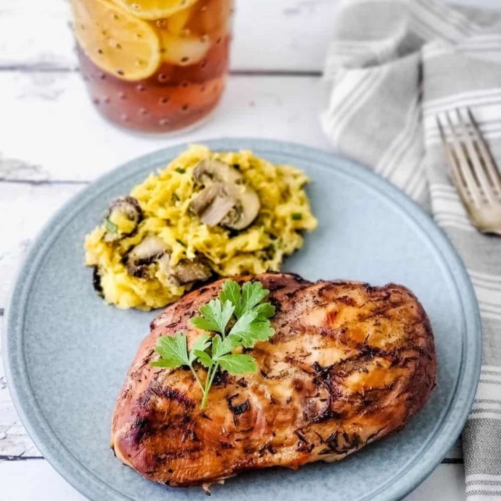 Sweet Tea Grilled Chicken | THM S or FP, Sugar Free, Low Carb