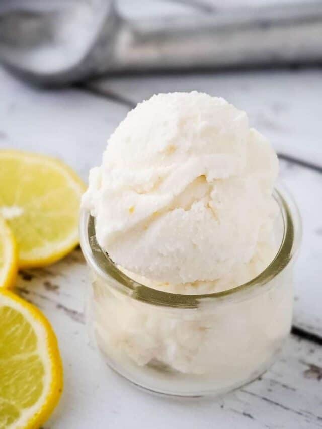 LowCarb Luscious Lemon Ice Cream THM S Recipe Oh Sweet Mercy