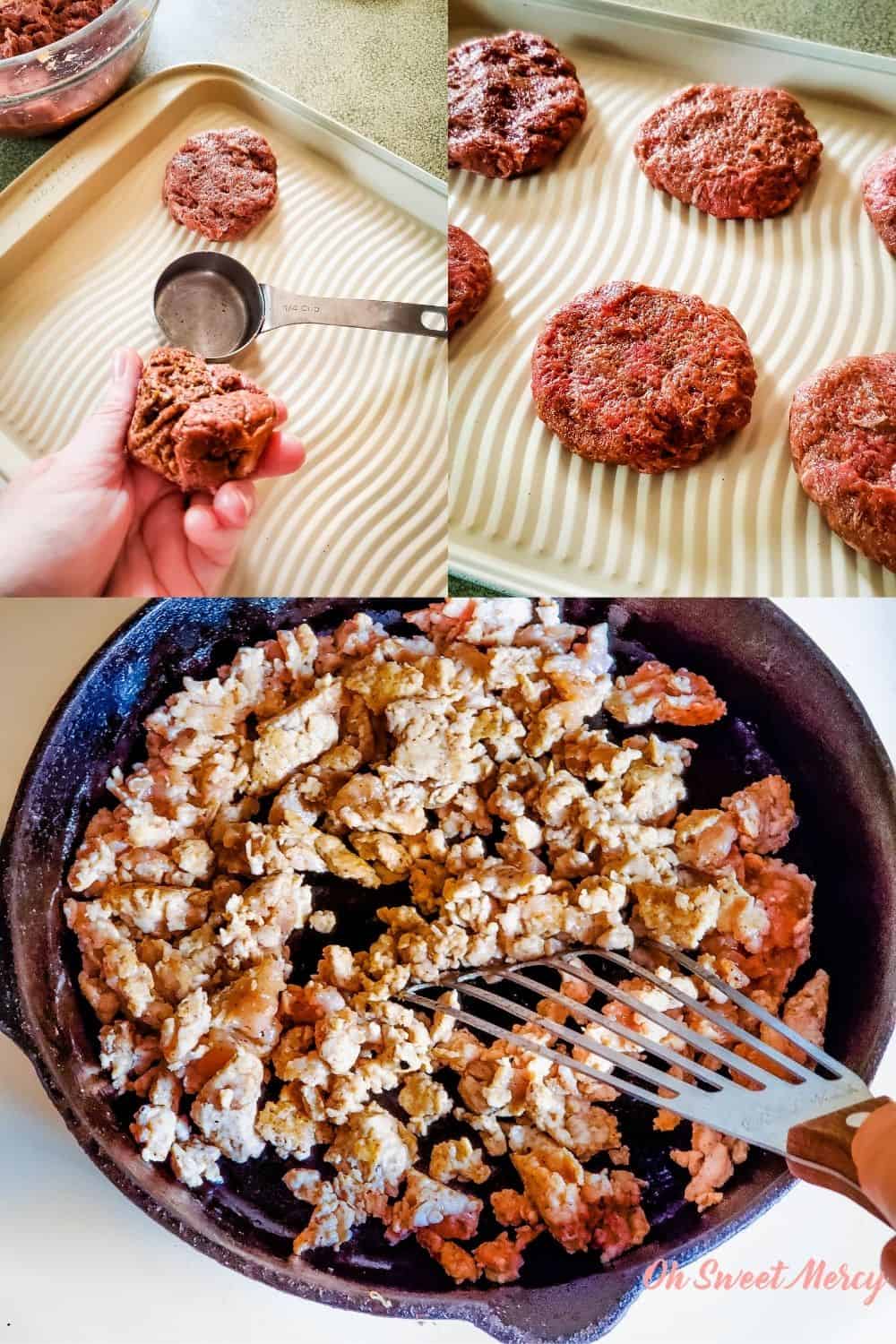 Sugar Free Breakfast Sausage THM S or FP, Kosher Oh Sweet Mercy