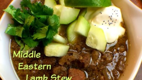 Image for Middle Eastern Lamb Stew  Paleo, GAPS, KETO {Slow-Cooker or Instant Pot}