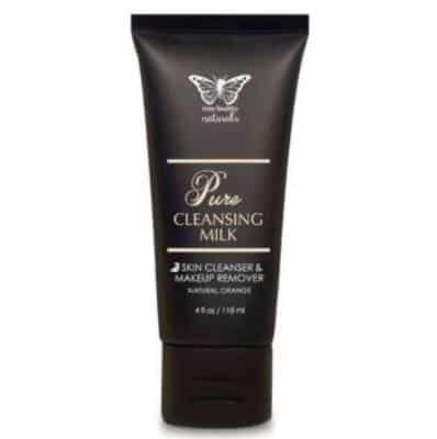 New Pure Cleansing Milk facial cleanser and make up remover, natural orange