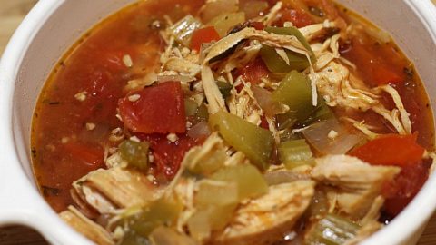 Image for Slow Cooker Chicken Fajita Soup
