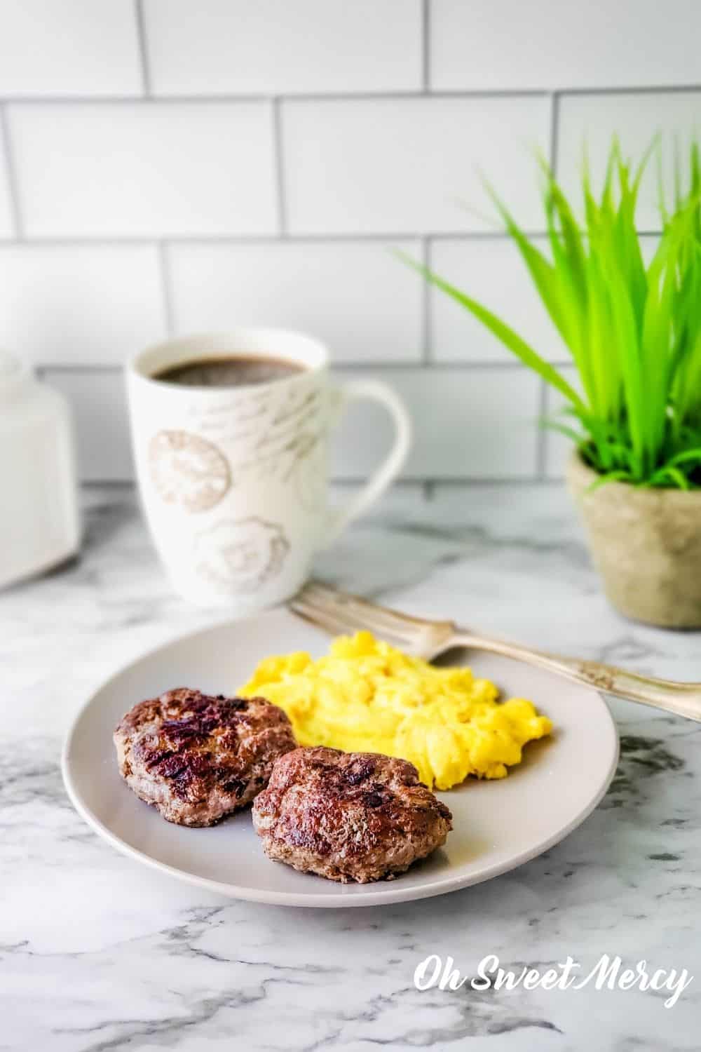 Sugar Free Breakfast Sausage THM S or FP, Kosher Oh Sweet Mercy