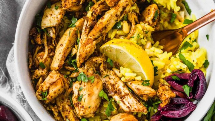 Image for Slow Cooker Chicken Shawarma (Gluten Free, Paleo, and Whole30)
