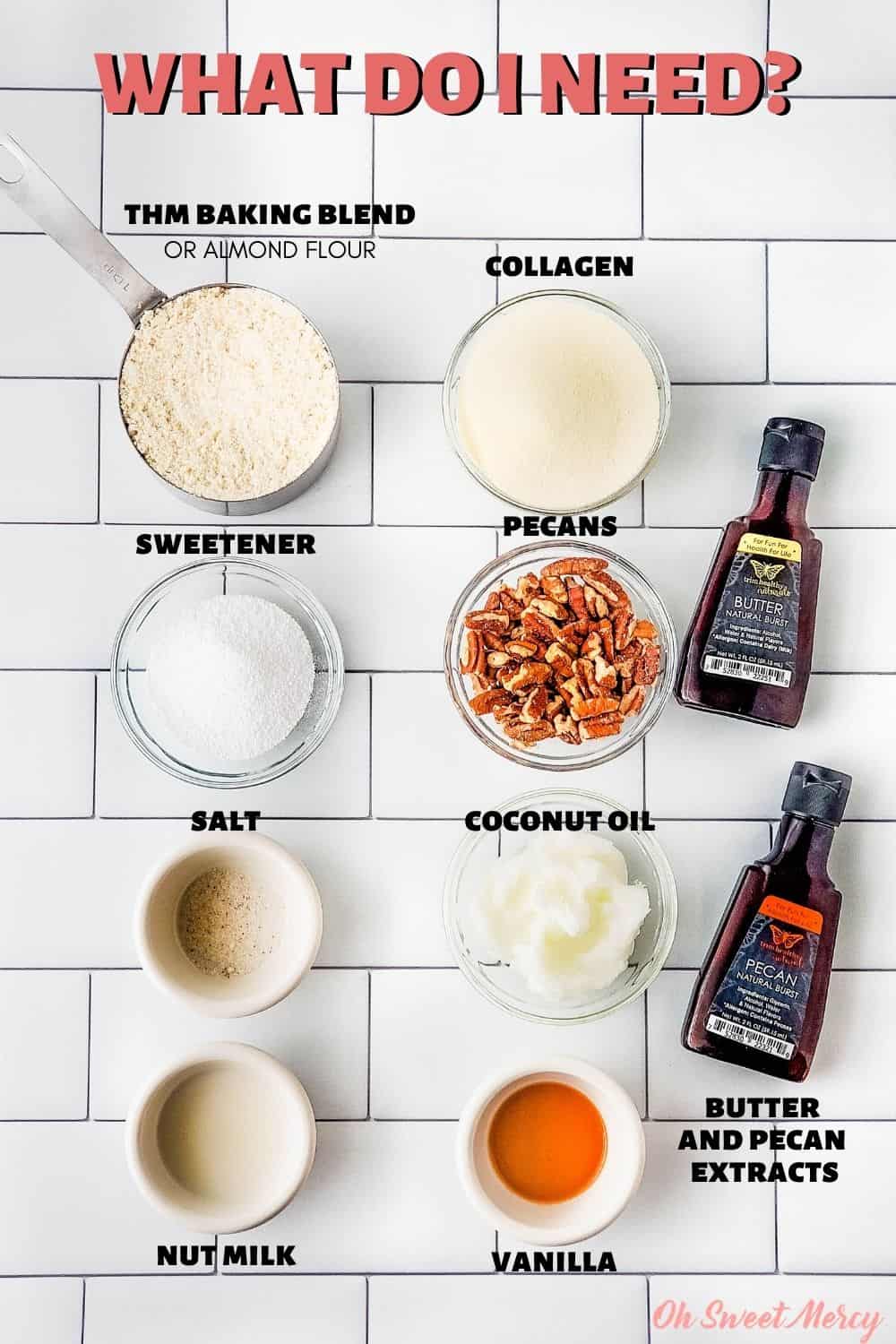 Butter Pecan Protein Balls THM S, Dairy Free Oh Sweet Mercy