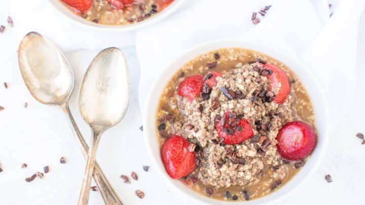 Image for Low-Carb Chocolate Cauliflower “Noatmeal” Oatmeal