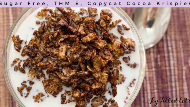 Image for Copycat Cocoa Krispies  Sugar Free, THM E