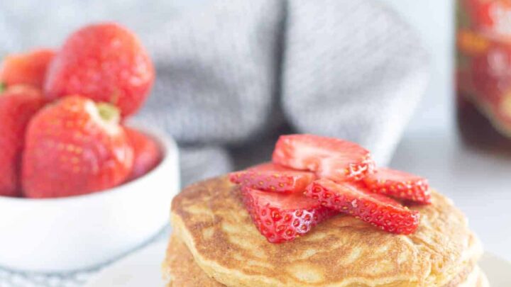 Image for Keto Coconut Flour Pancakes {Paleo & Gluten-Free}