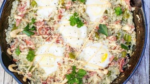 Image for Easy Breakfast Skillet: Denver Hash with Spicy Mayo