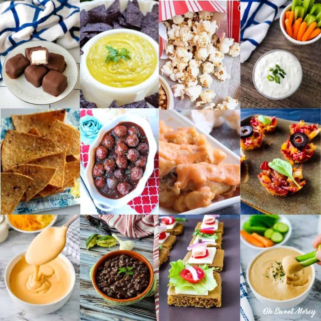 Collage of photos from recipes in this roundup