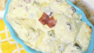 Image for Cheesy Jalapeno, Bacon, & Artichoke Dip