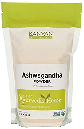Banyan Botanicals Organic Ashwagandha Powder, 8 oz.
