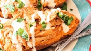Image for Buffalo Chicken Twice Baked Sweet Potatoes