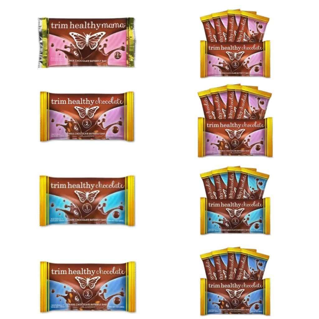 collage of butterfly bar varieties