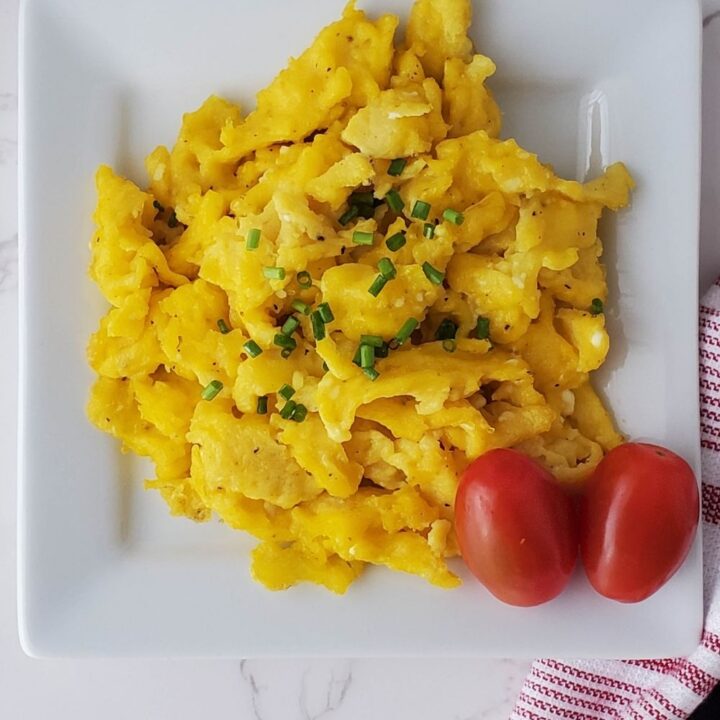 Decadent Scrambled Eggs | THM S, Low Carb