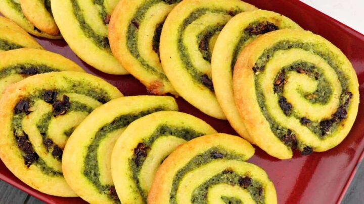 Image for Low Carb Keto Pesto Pinwheels