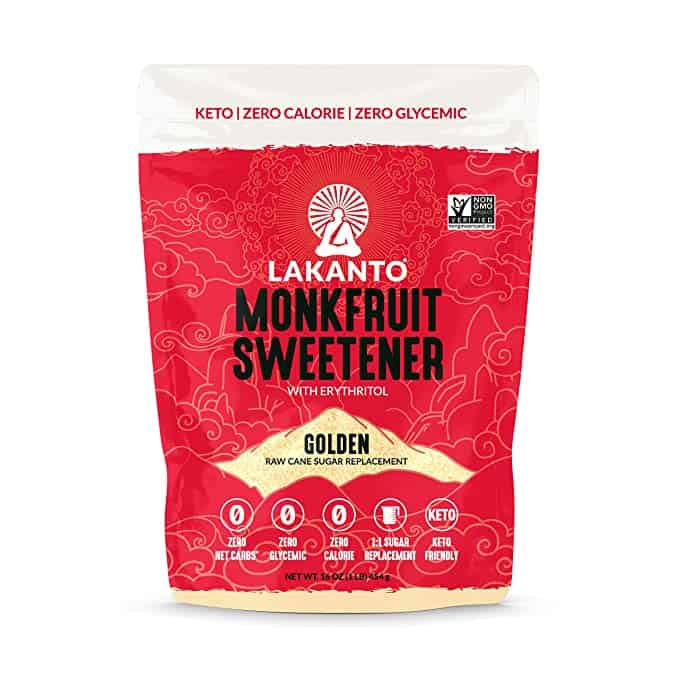 Lakanto Golden Monkfruit Sweetner, 16 oz